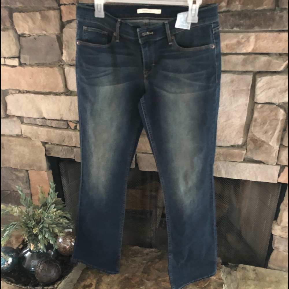 Levis 524 boot cut